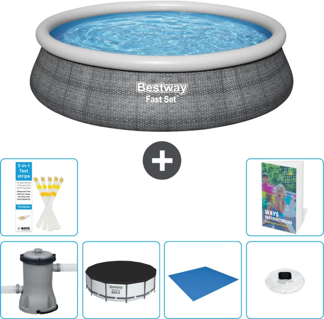 Bestway Fast Set Zwembad 457cm