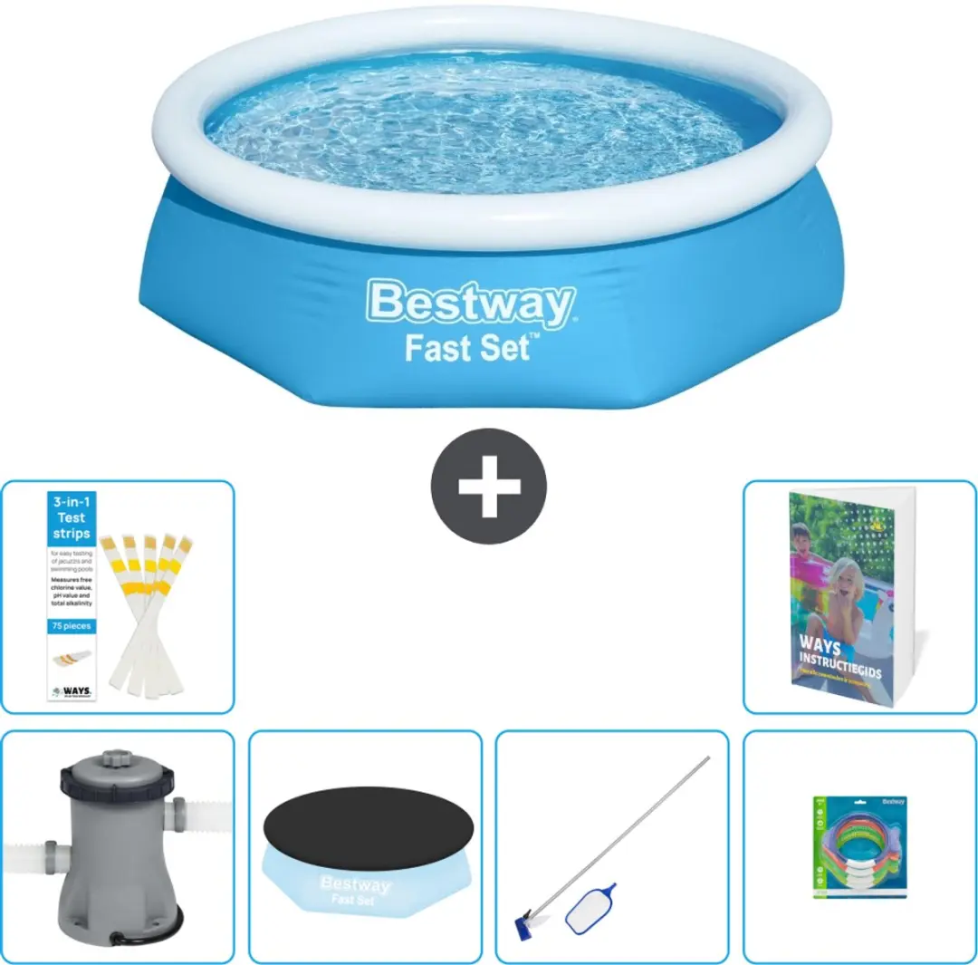 Bestway Fast Set Zwembad 244cm