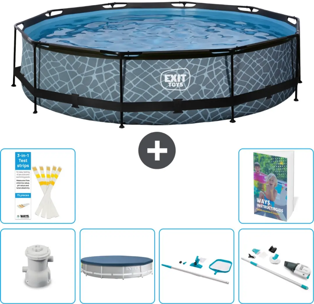 EXIT Toys Rond Zwembad 360x76cm