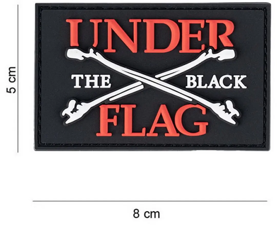 101 inc Embleem 3D PVC Under the Flag Bones #12067