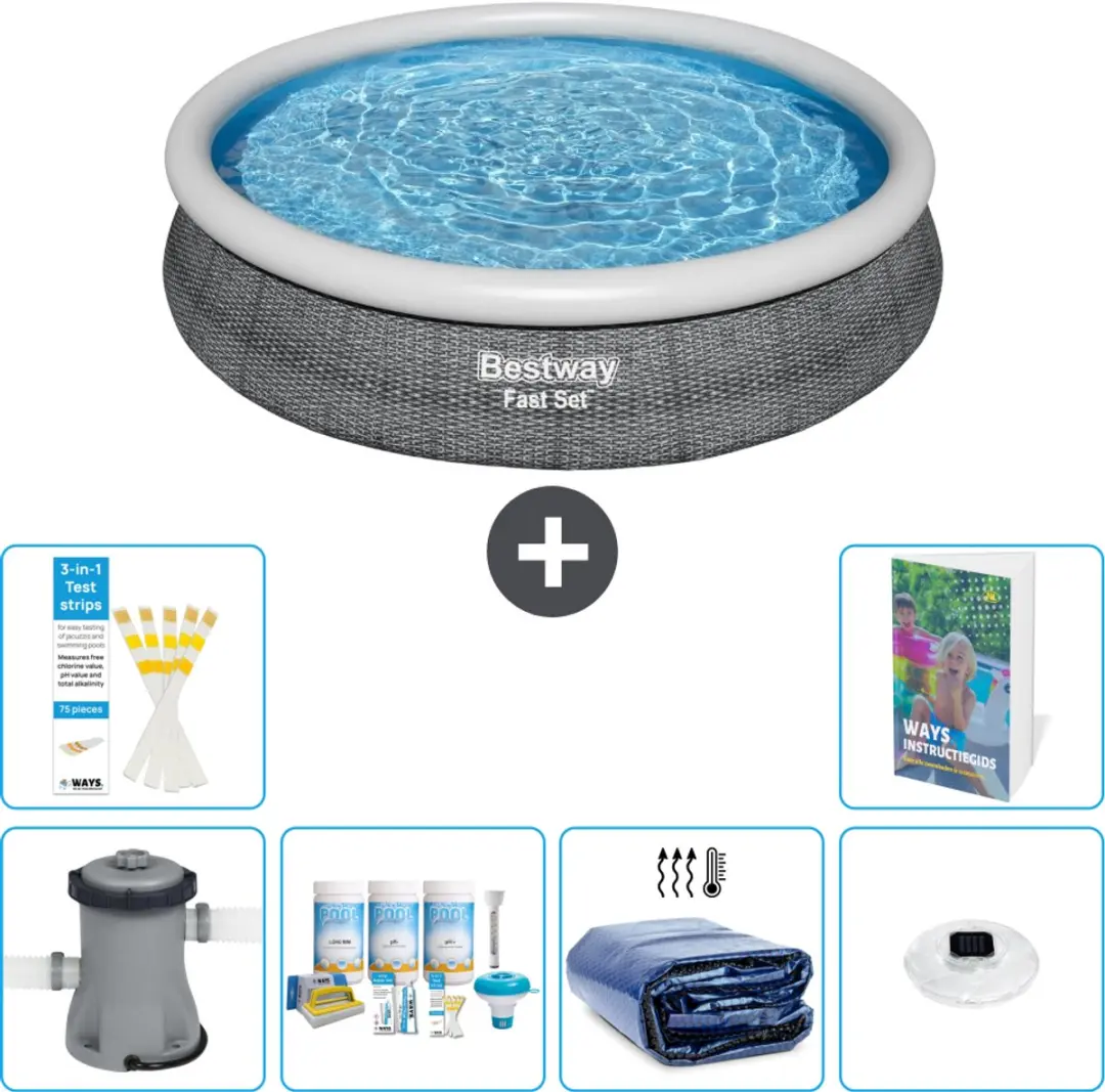 Bestway Fast Set Zwembad 366cm