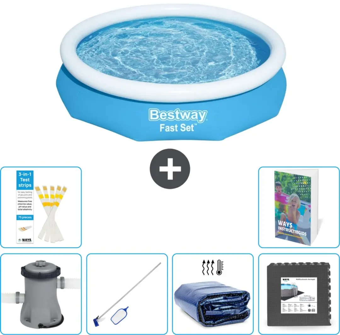 Bestway Fast Set Zwembad 305x66cm