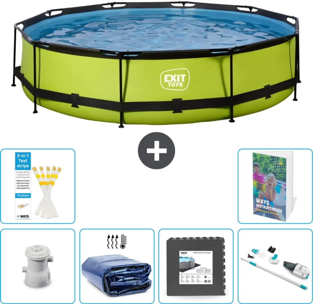 EXIT Toys Rond Zwembad 360x76cm