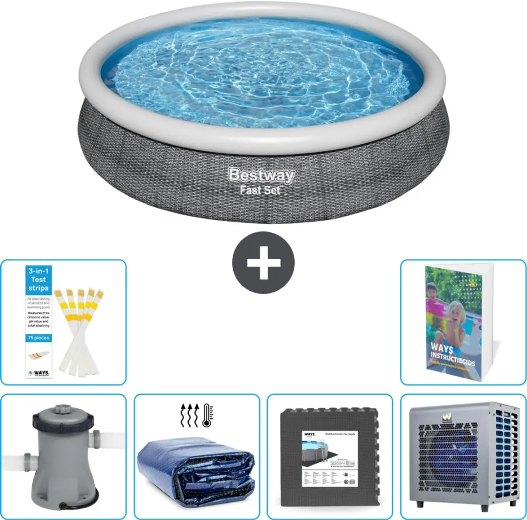 Bestway Fast Set Zwembad 366cm