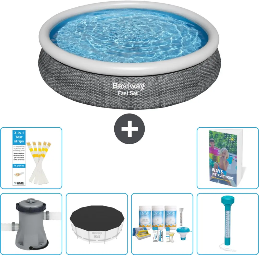 Bestway Fast Set Zwembad 366cm