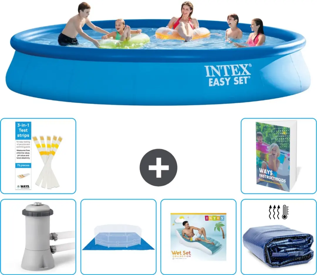 Intex Easy Set Zwembad 457cm x 84cm