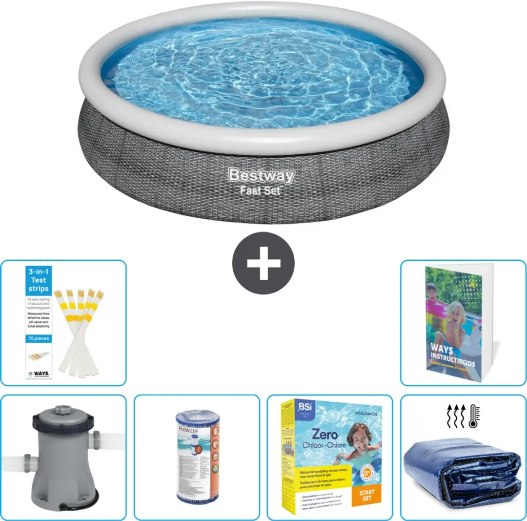 Bestway Fast Set Zwembad 366cm