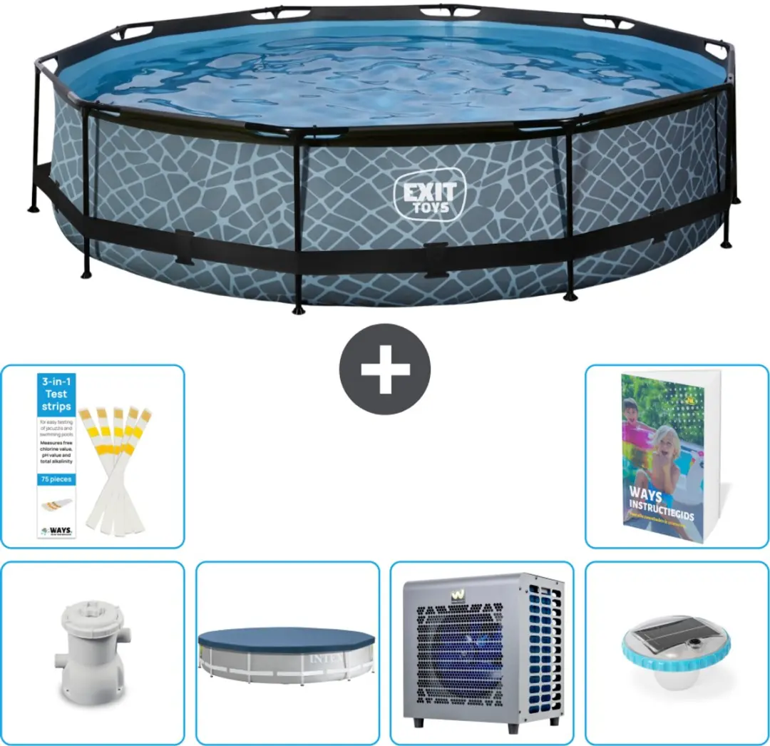 EXIT Toys Rond Zwembad 360x76cm