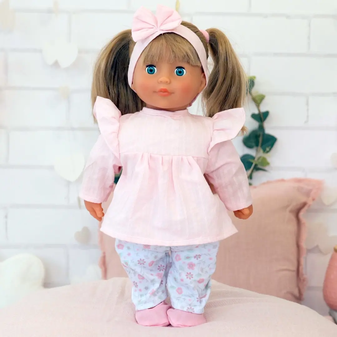 Bayer Design Little Love Functionele Pop 38cm - Roze