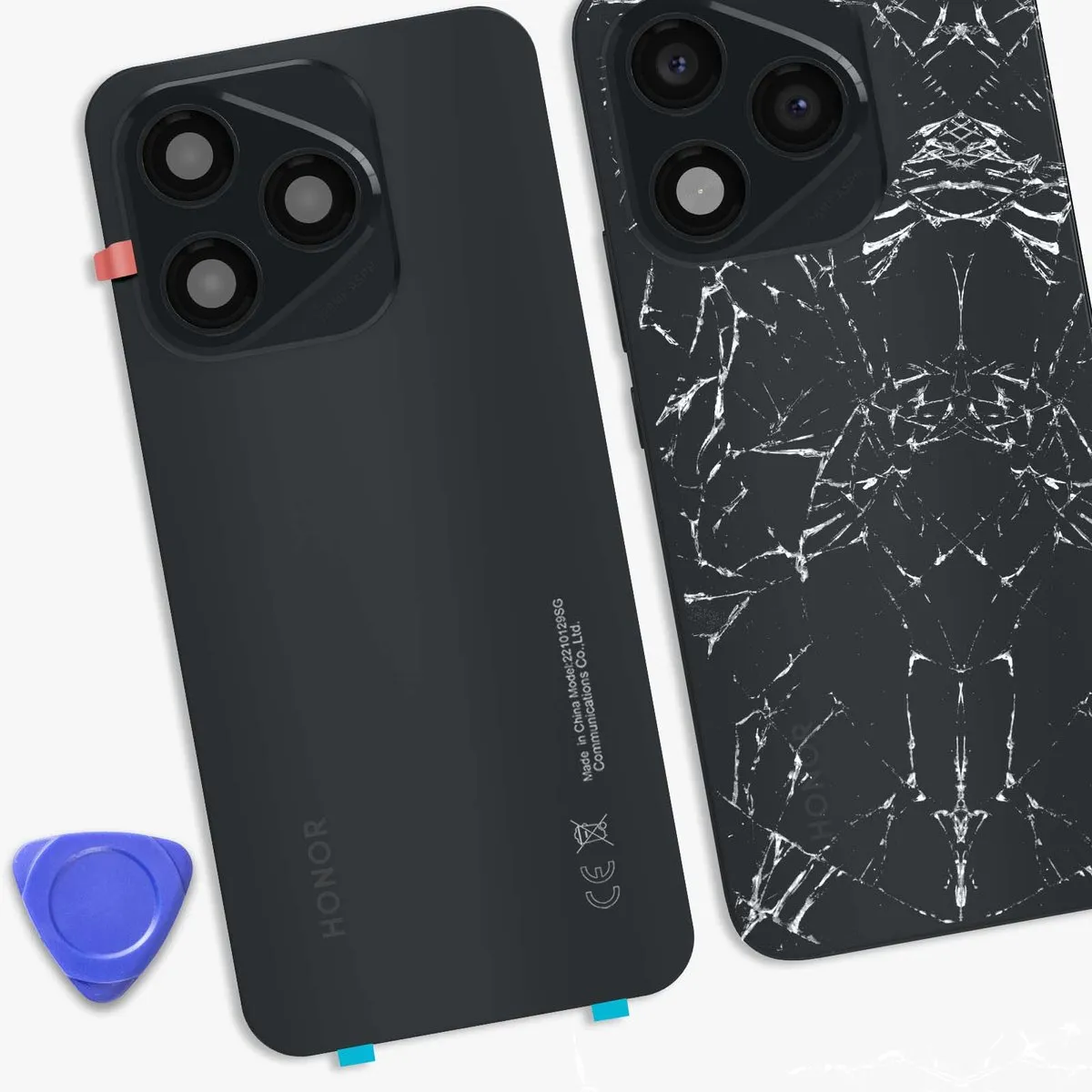 Honor 400 Lite Achterklep Batterij - Zwart