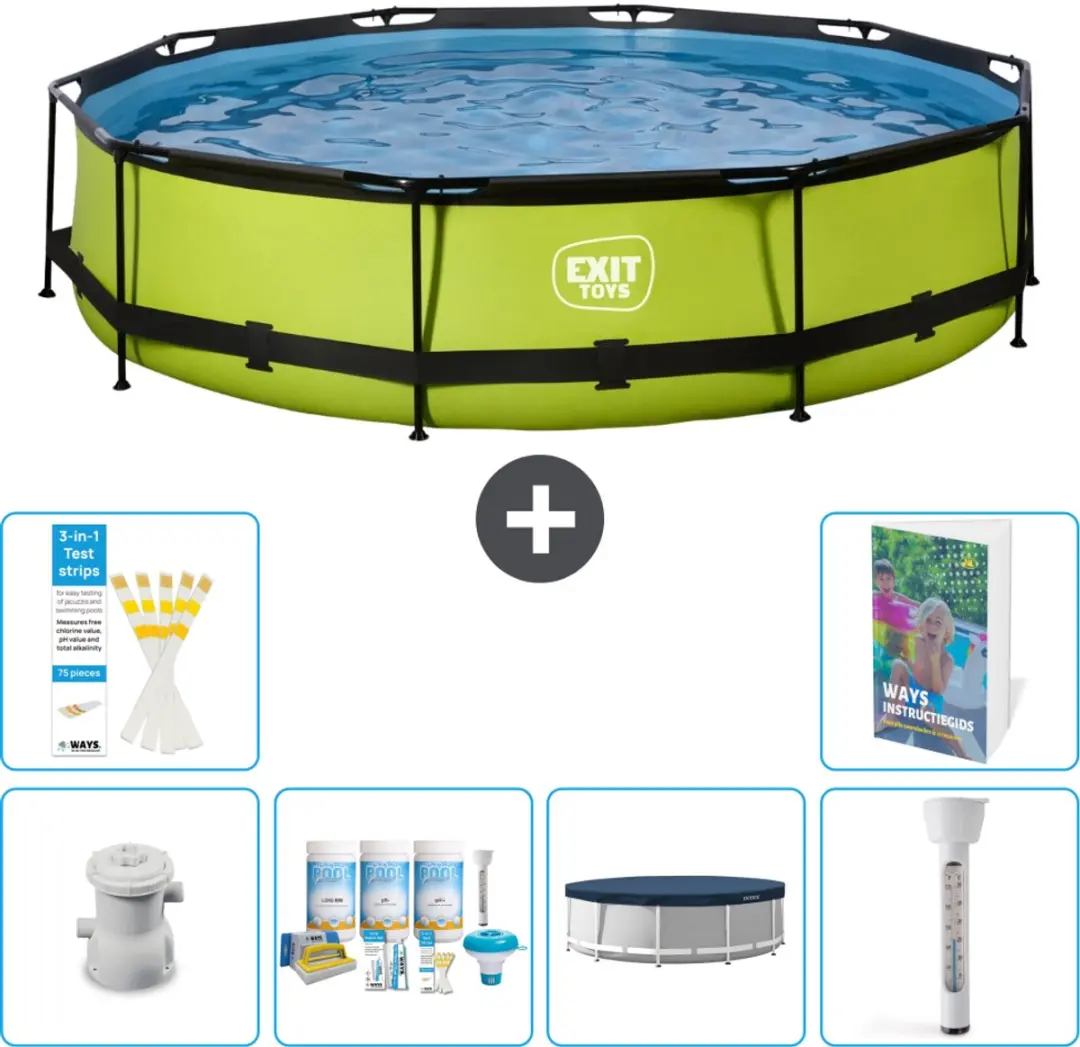 EXIT Toys Rond Zwembad 360x76cm