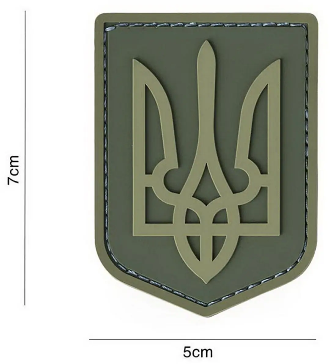 101 inc Embleem 3D PVC Ukrainian Army Subdued #13058