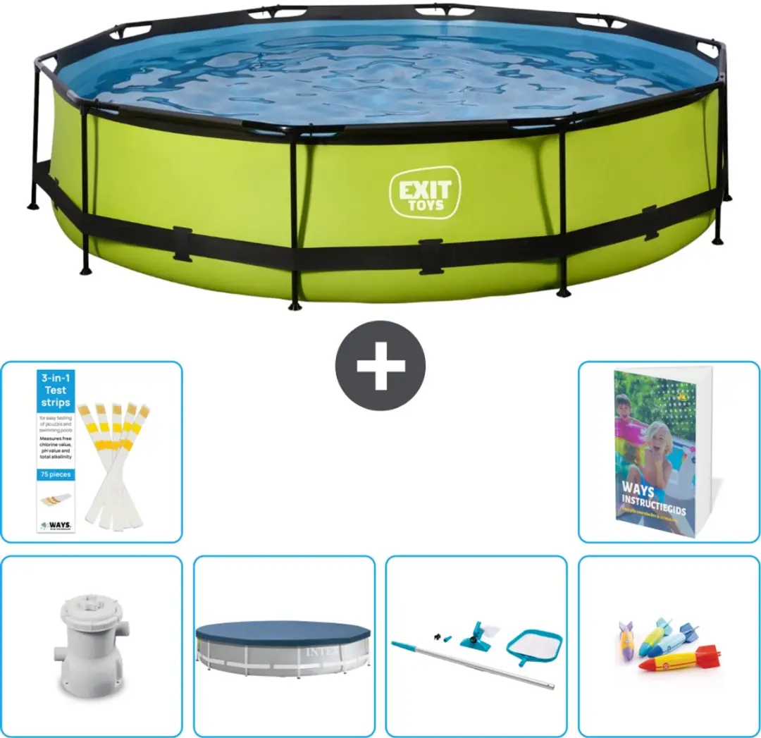 EXIT Toys Rond Zwembad 360x76cm