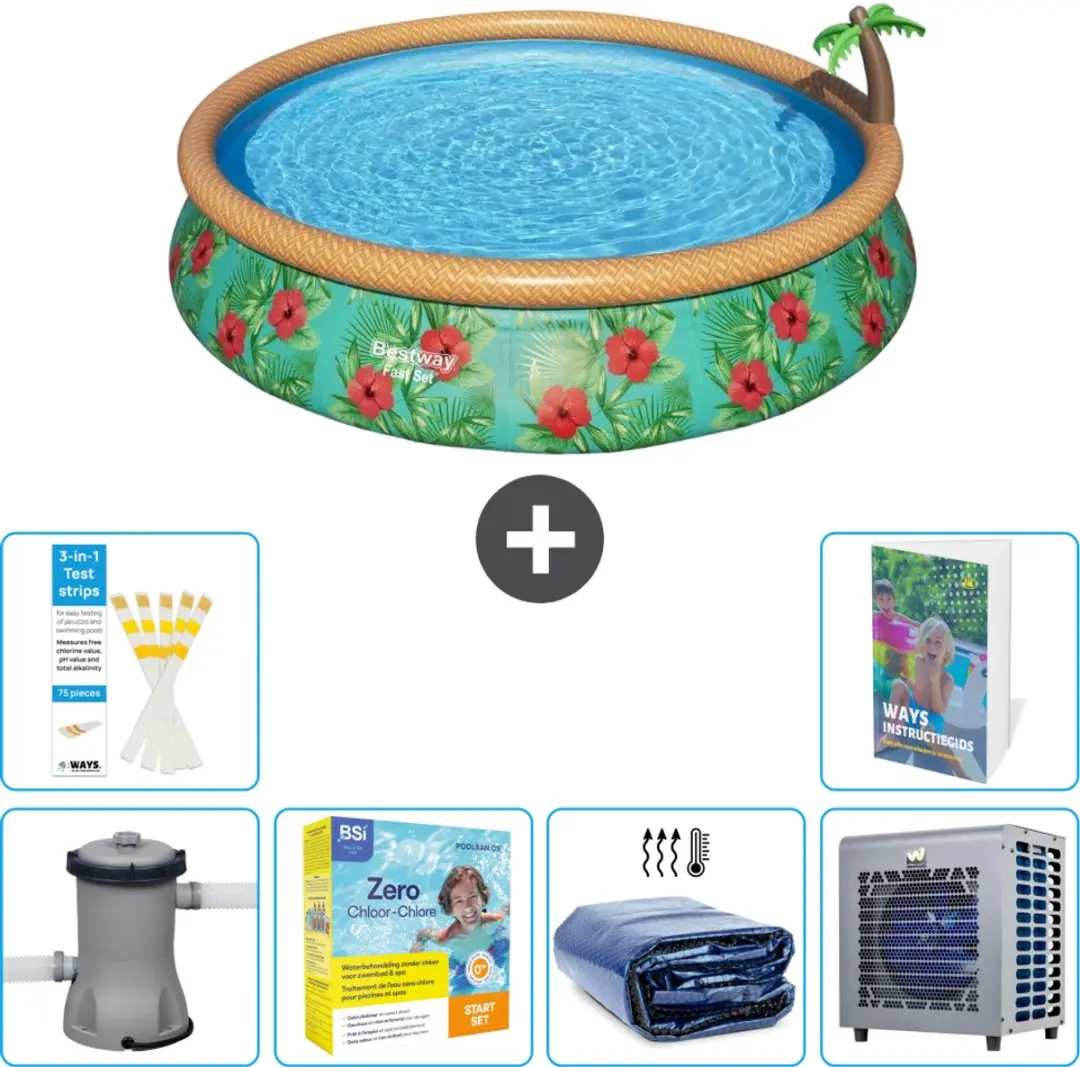 Bestway Paradijsprint Zwembad 457cm