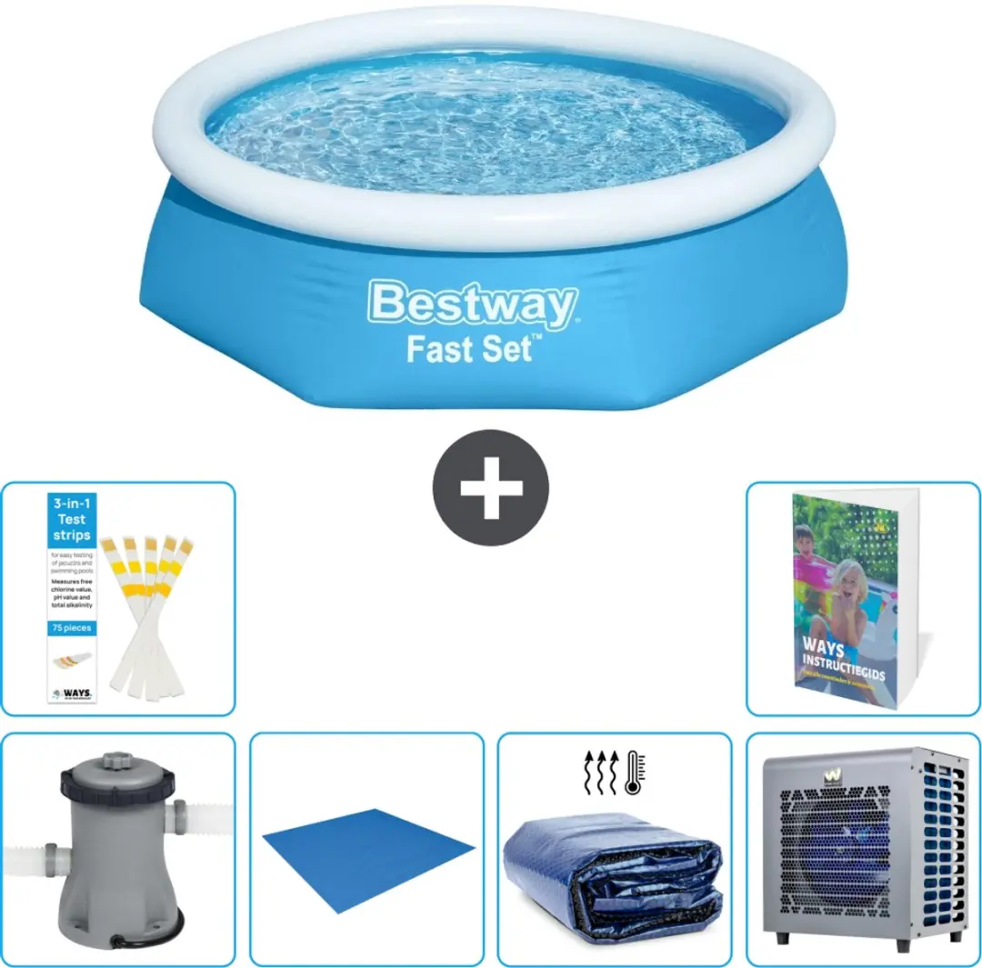 Bestway Fast Set Zwembad 244x61cm