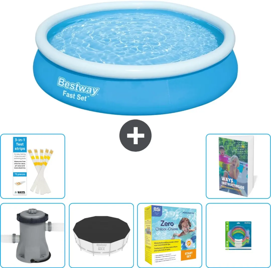 Bestway Rond Zwembad 366x76cm