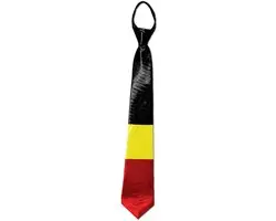 Espa Stropdas België - Rood/Geel/Zwart - afbeelding 3 van 3