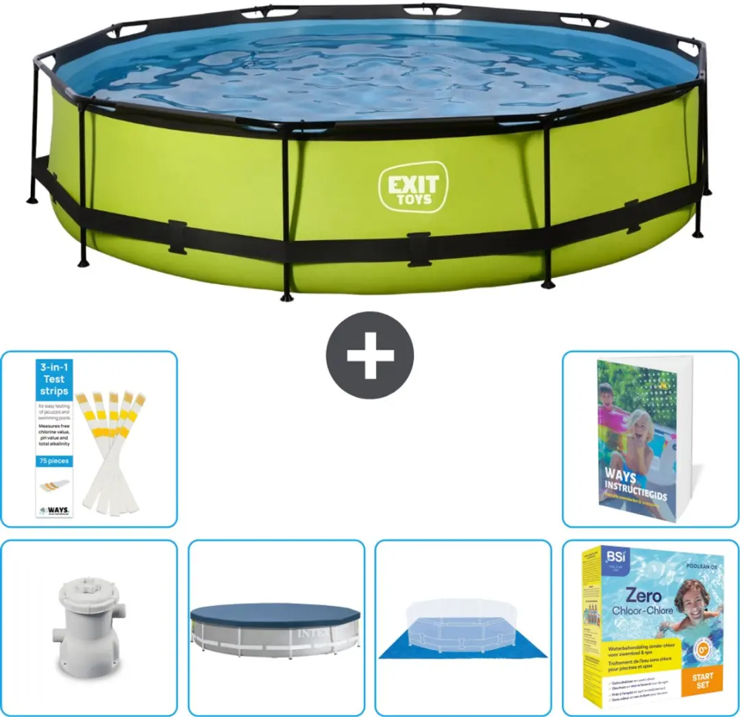 EXIT Toys Rond Zwembad 360x76cm