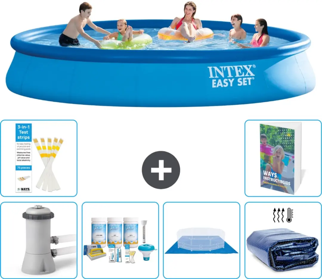Intex Easy Set Zwembad 457cm x 84cm