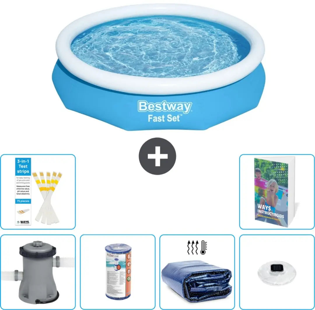 Bestway Fast Set Zwembad 305x66cm