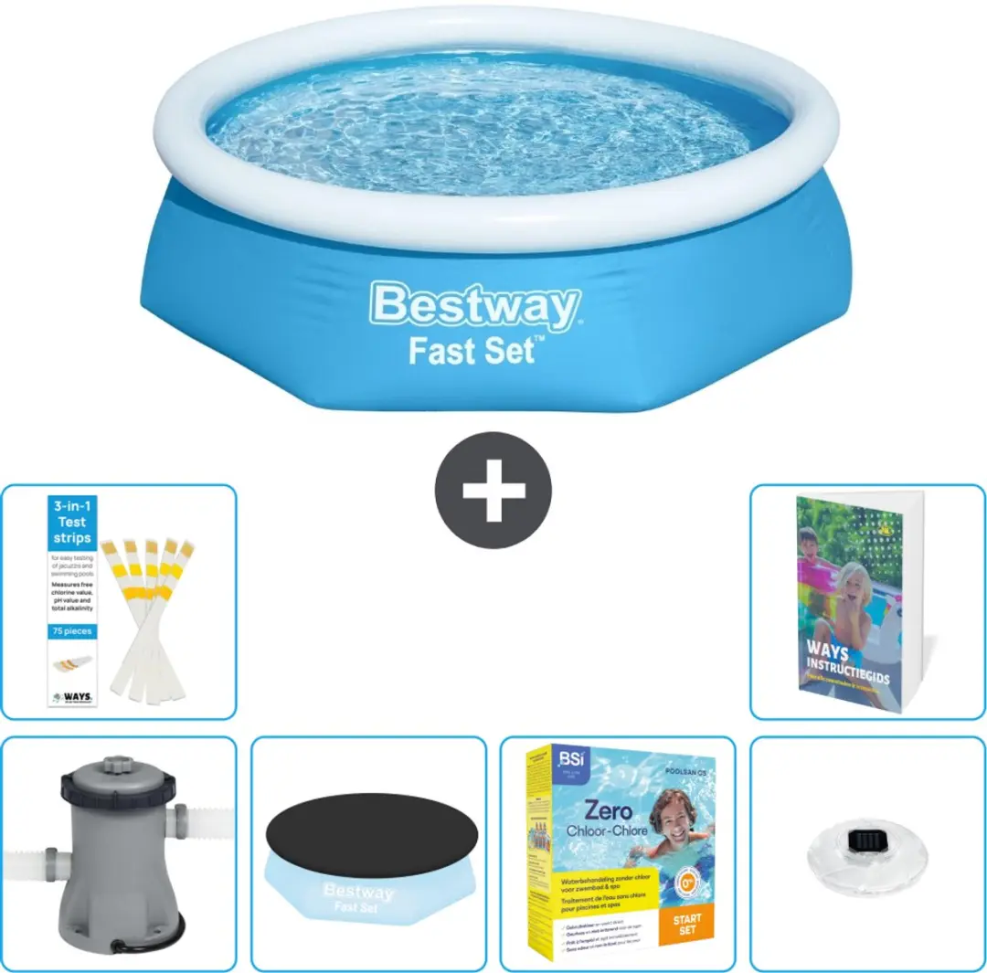 Bestway Fast Set Zwembad 244cm