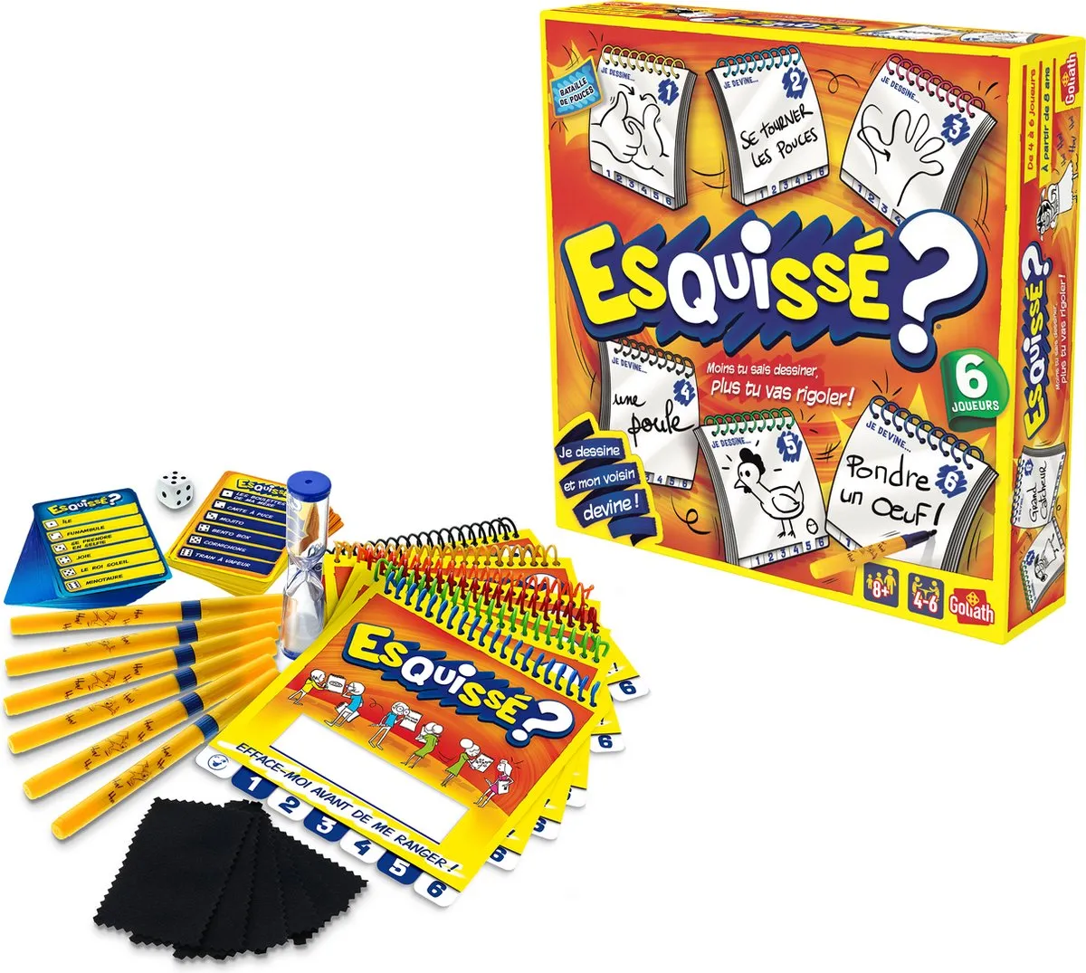 Goliath Esquissé Behendigheidsspel - 4-6 Spelers
