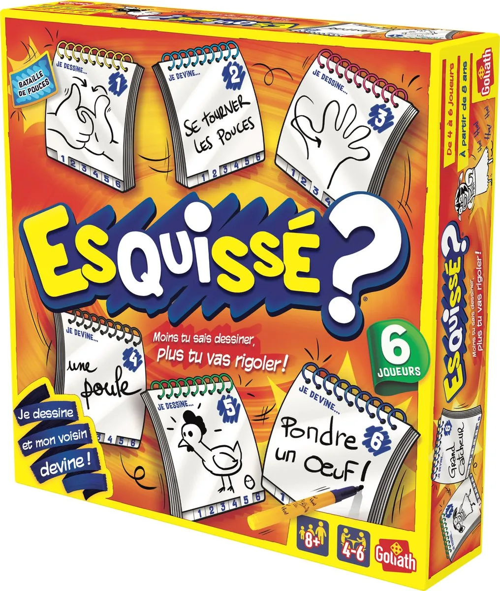 Goliath Esquissé Behendigheidsspel - 4-6 Spelers