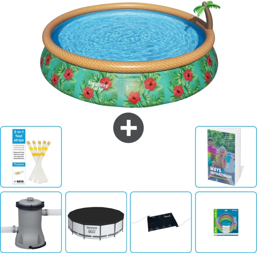 Bestway Paradijsprint Zwembad 457cm