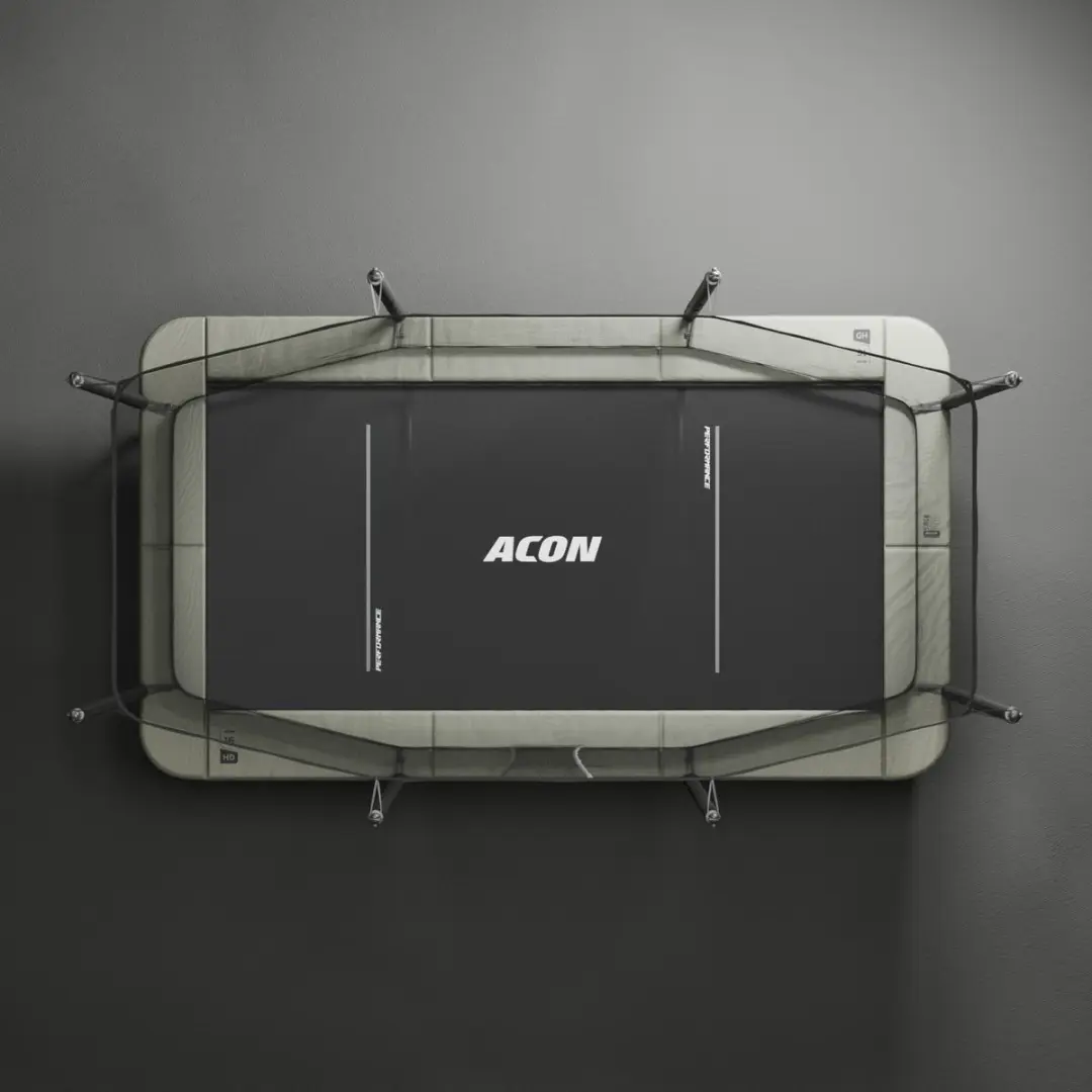 ACON 16HD Pro Trampoline - 150 kg - Grijs