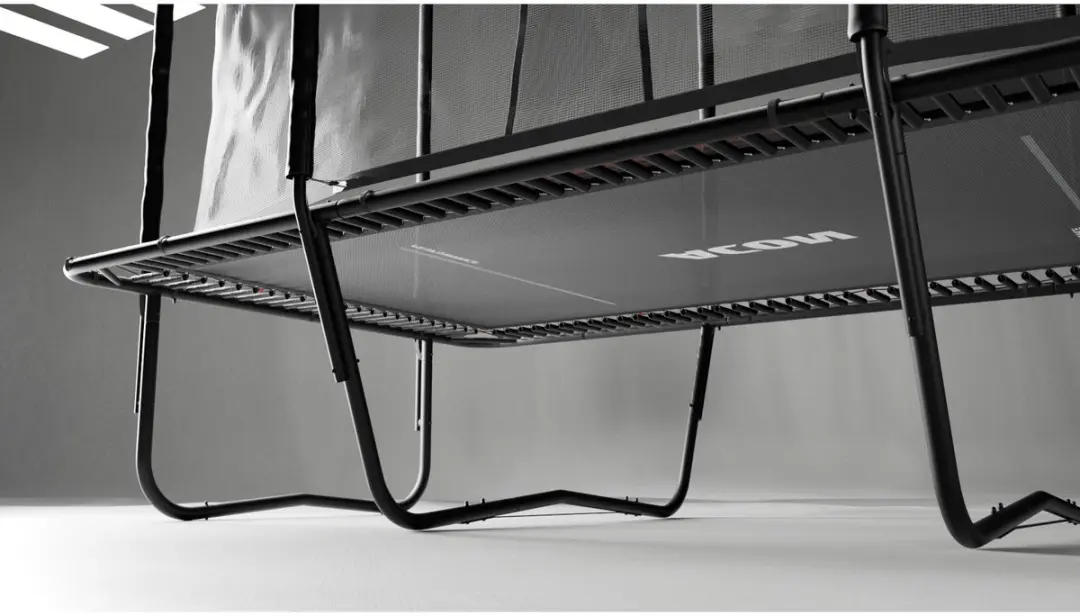 ACON 16HD Pro Trampoline - 150 kg - Grijs