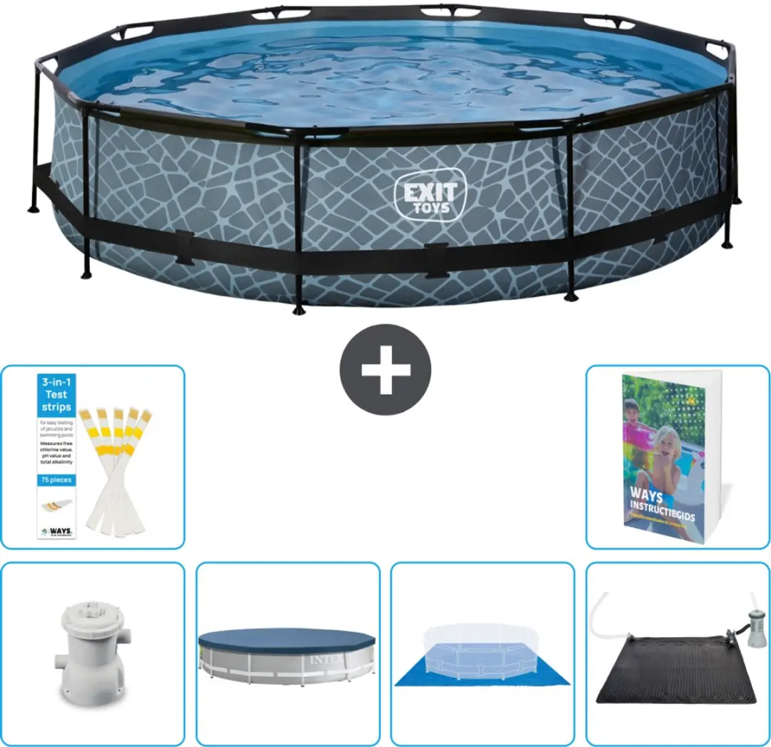 EXIT Toys Rond Zwembad 360x76cm