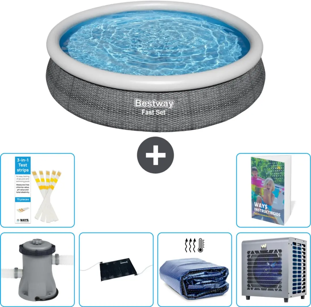 Bestway Fast Set Zwembad 366x76cm