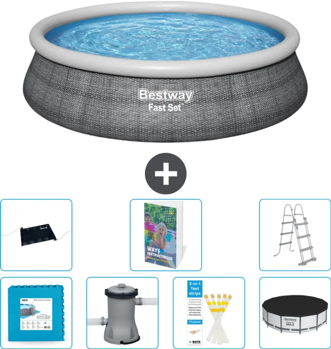Bestway Fast Set Zwembad 457cm