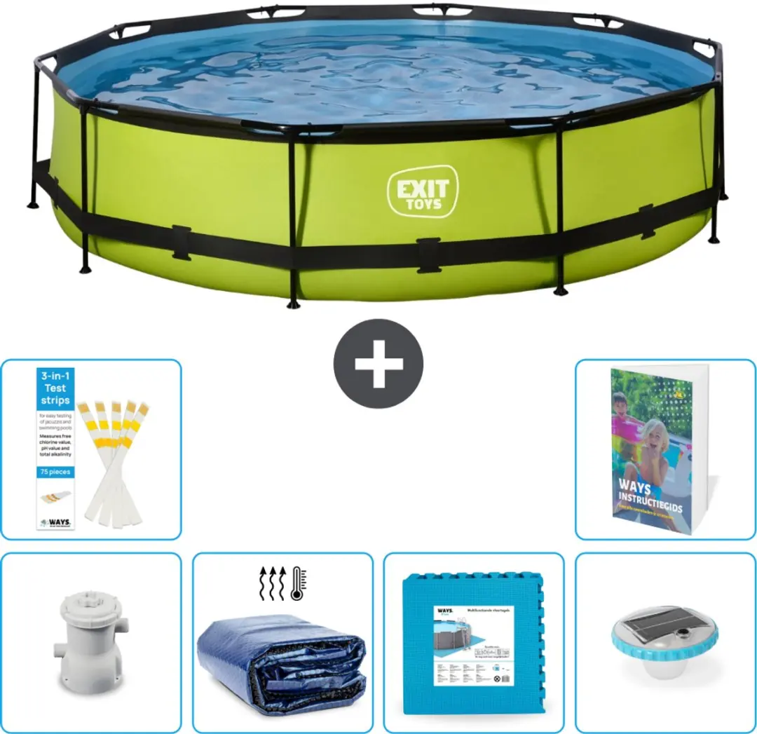EXIT Toys Rond Zwembad 360x76cm