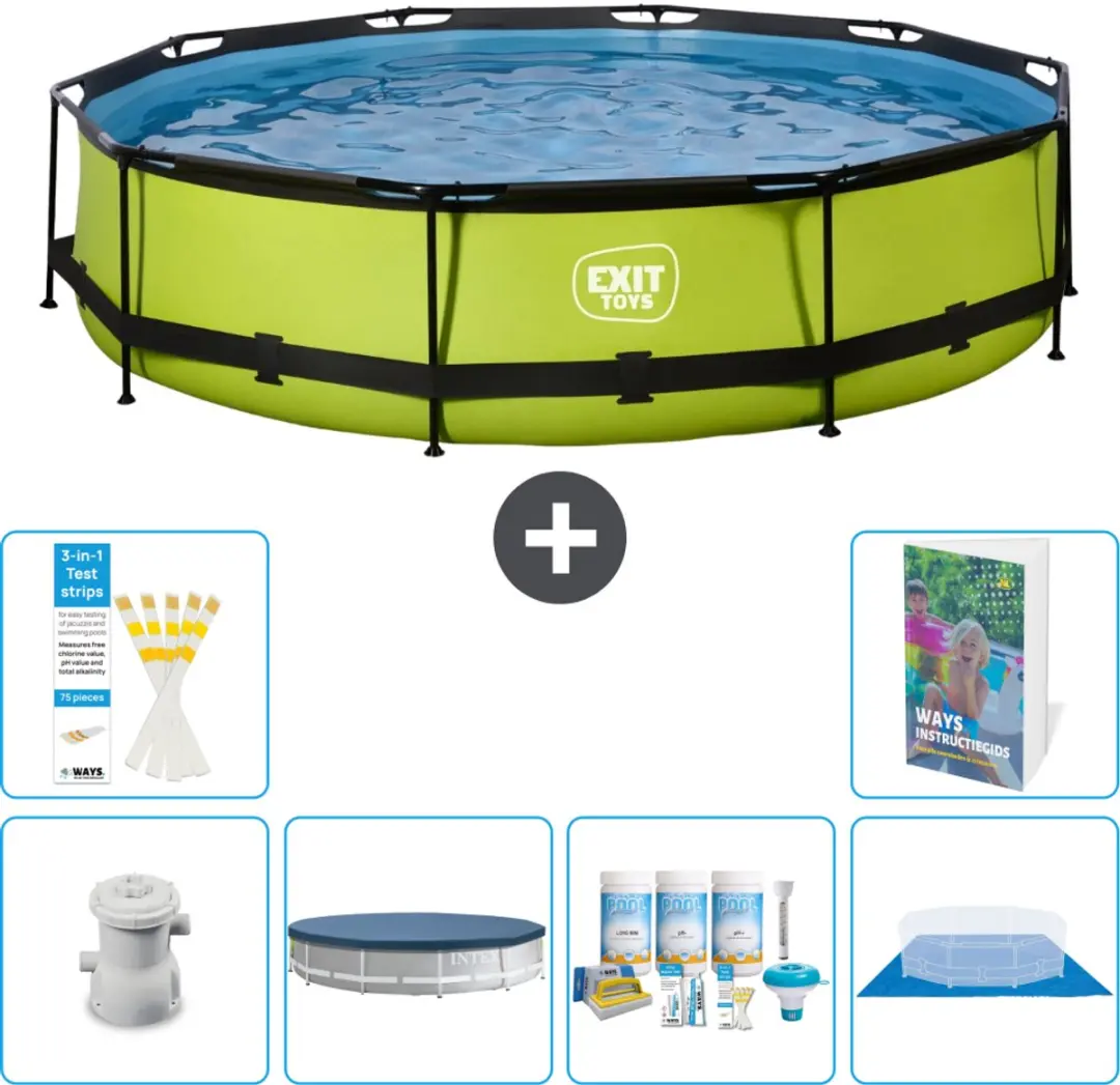 EXIT Toys Rond Zwembad 360x76cm