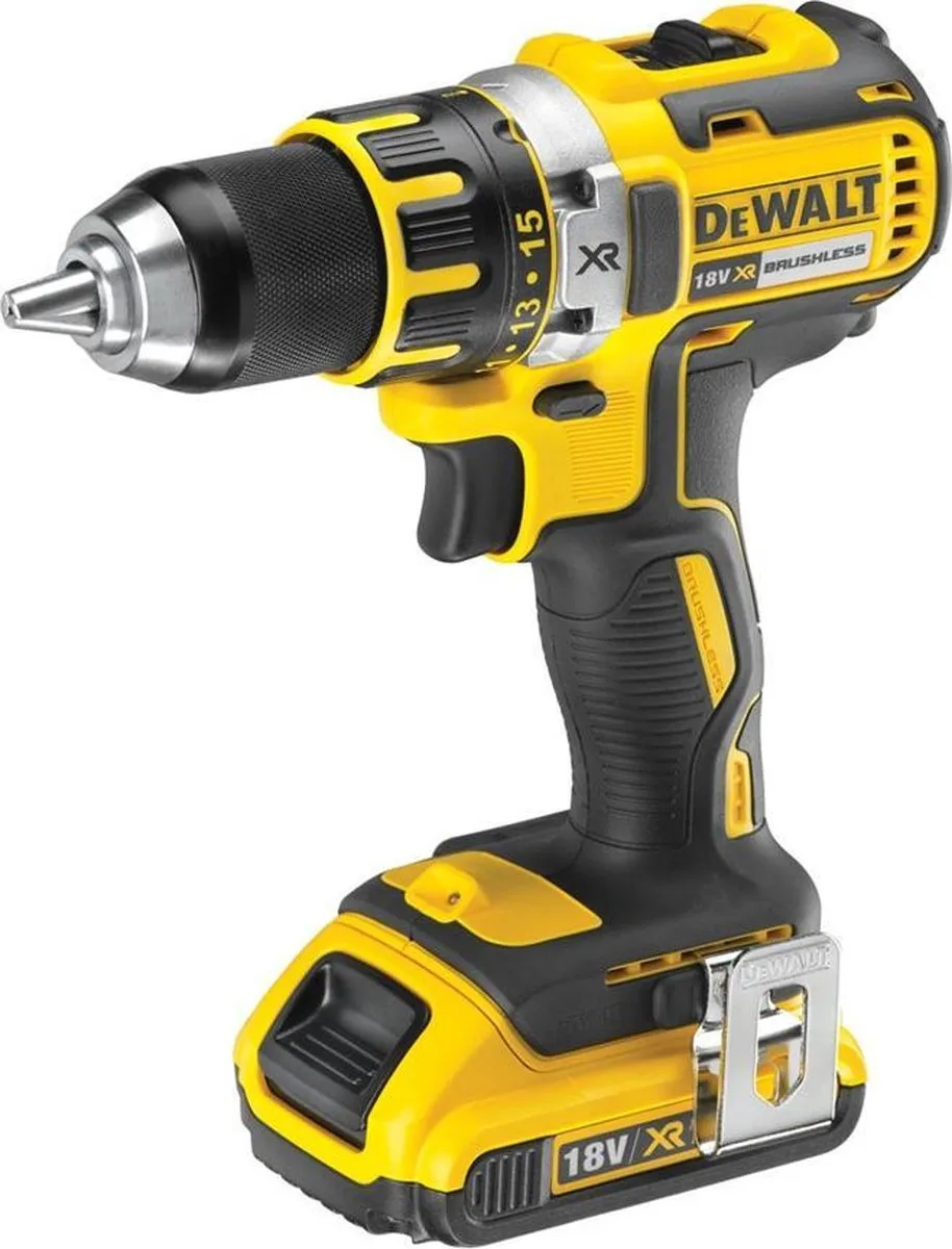 DeWalt DCD790D2 Schroef/boormachine - 2x 2000mAh - afbeelding 4 van 6