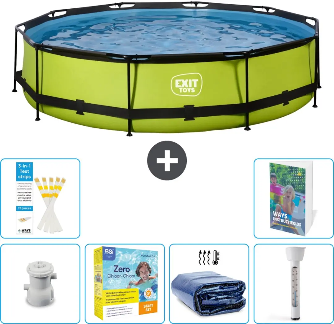 EXIT Toys Rond Zwembad 360x76cm