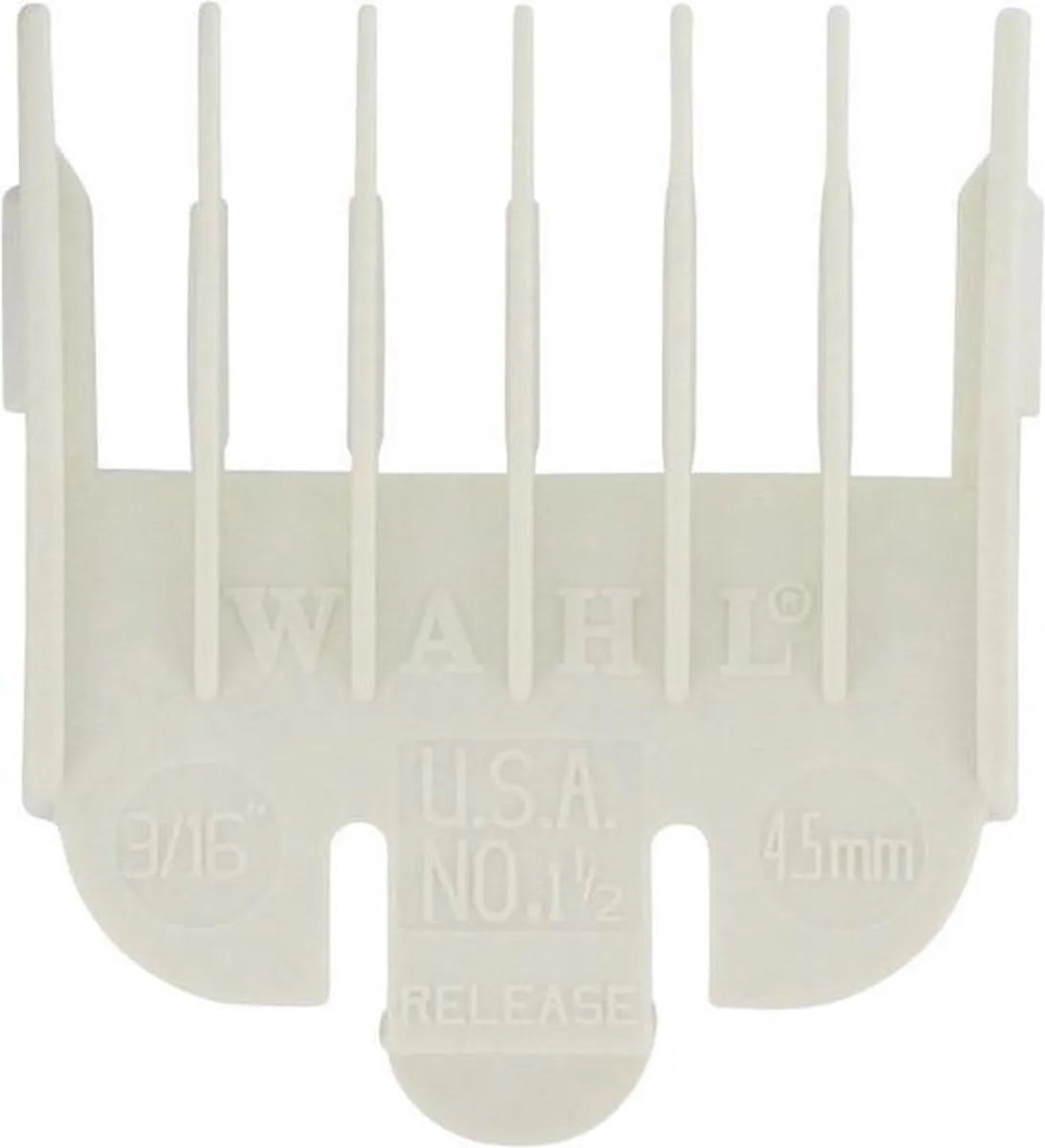 Wahl Opzetkam 4,5mm Wit