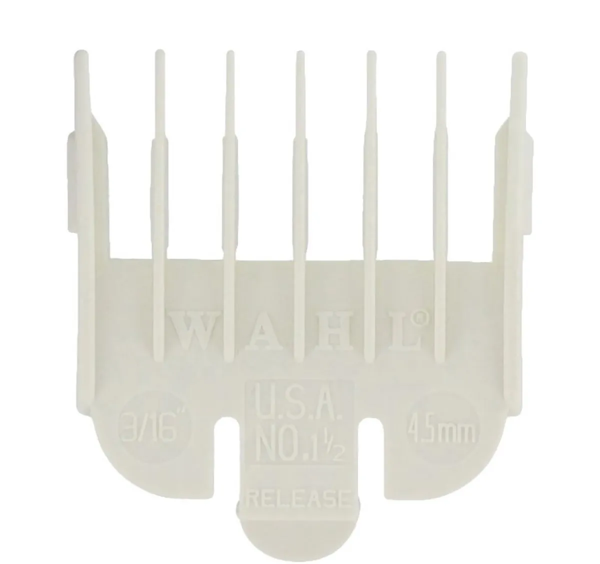 Wahl Opzetkam 4,5mm Wit