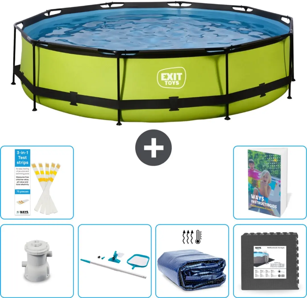 EXIT Toys Rond Zwembad 360x76cm