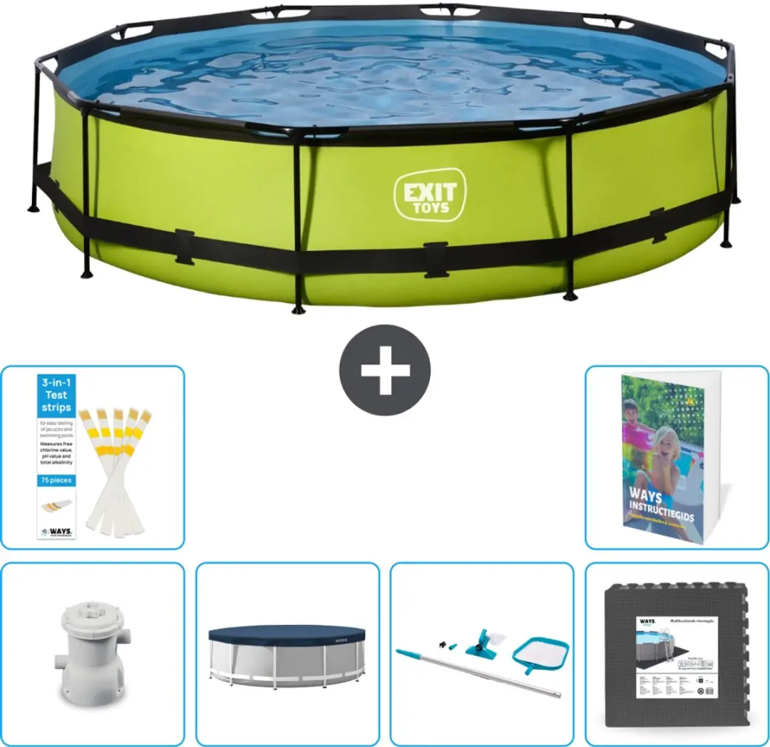 EXIT Toys Rond Zwembad 360x76cm