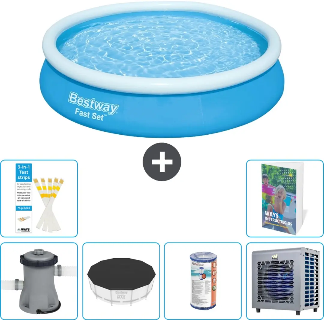 Bestway Fast Set Zwembad 366x76cm