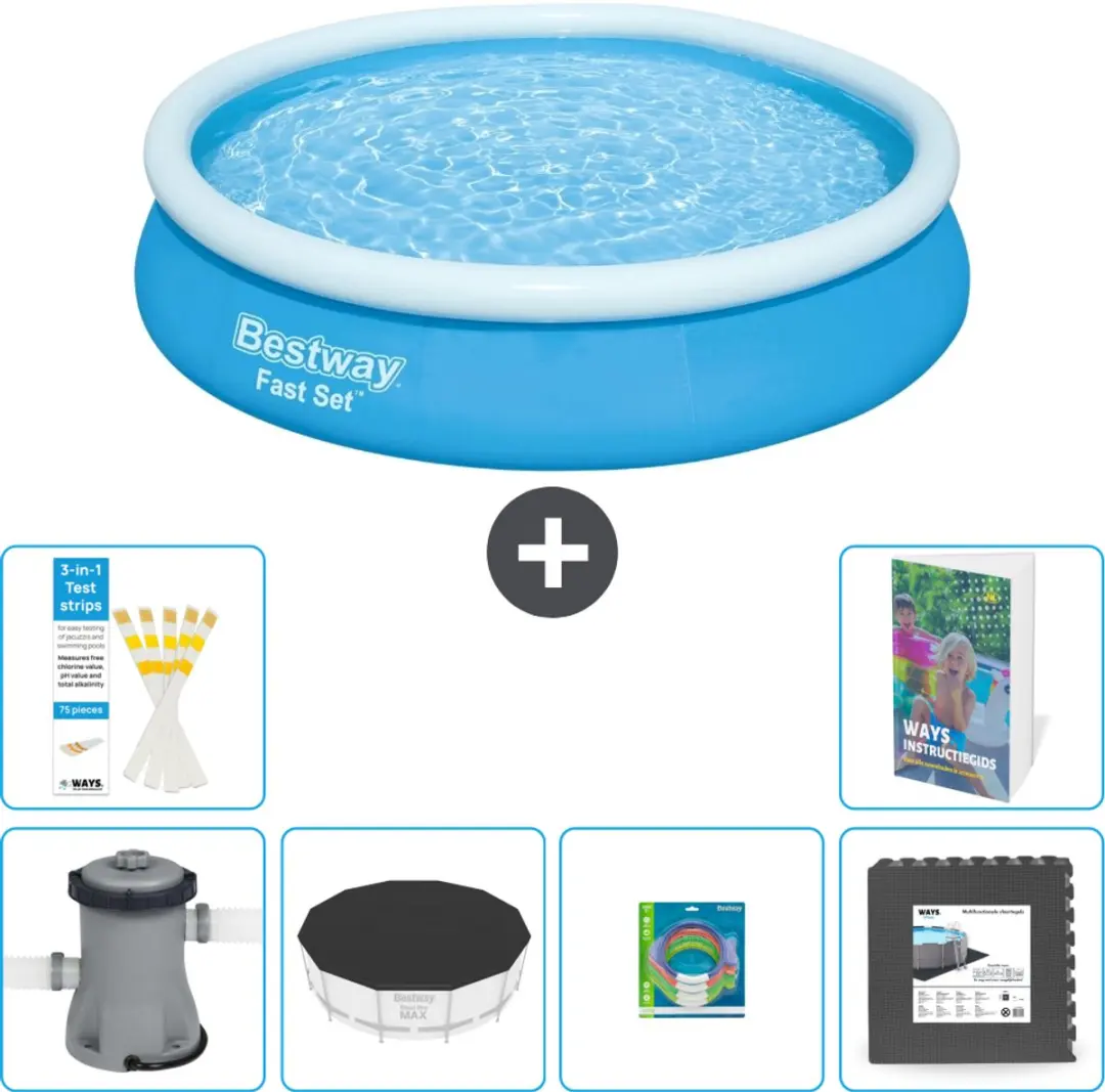 Bestway Fast Set Rond Zwembad 366x76cm