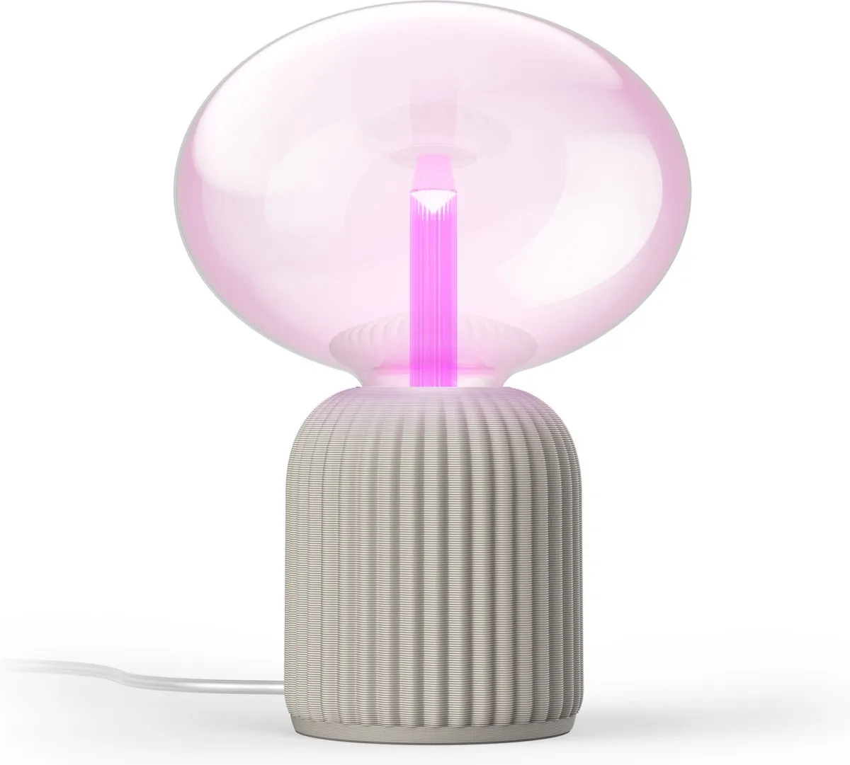 Philips Hue Lightguide 3D-geprinte Tafellamp Zandkleur