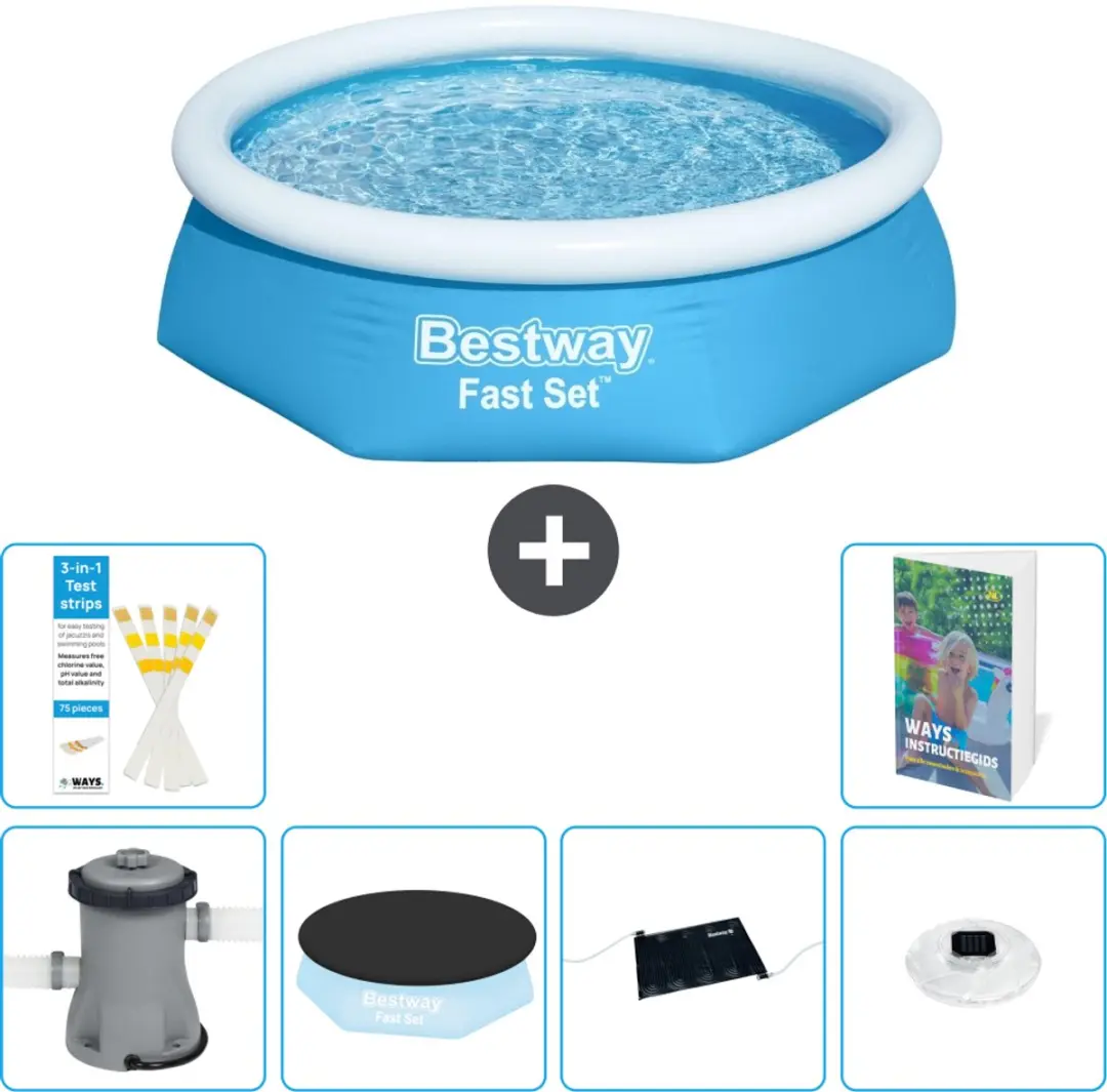 Bestway Fast Set Rond Zwembad 244cm