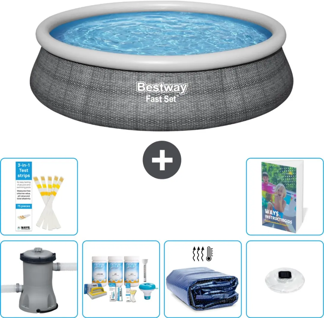 Bestway Fast Set Zwembad 457cm