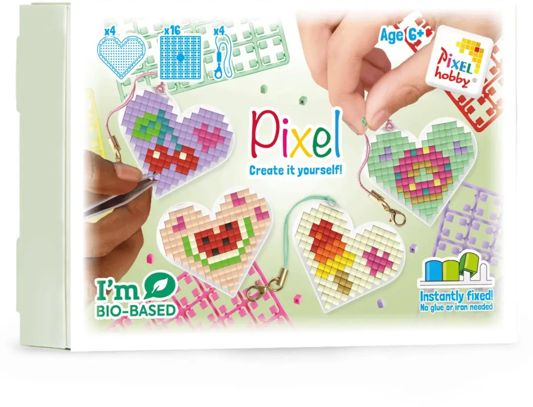 Pixelhobby Harten Thema Box Snacks