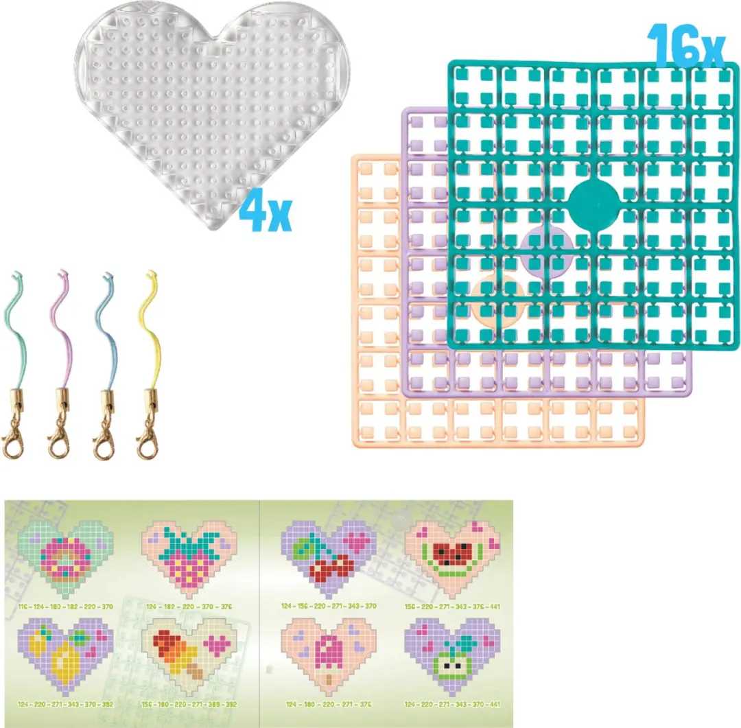 Pixelhobby Harten Thema Box Snacks - Multi