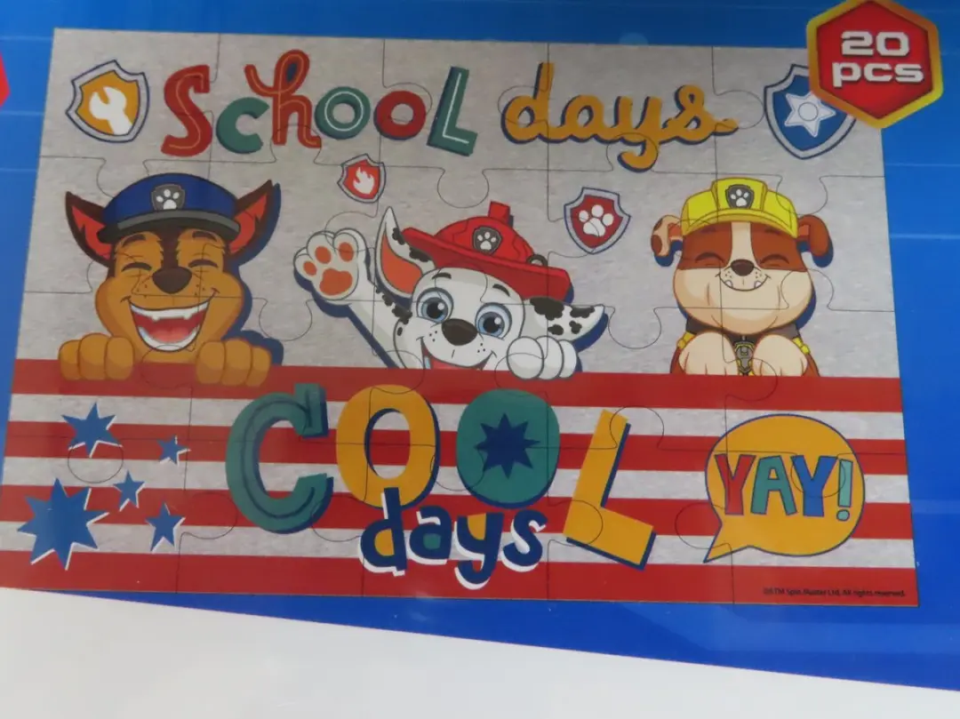 PAW Patrol 4-in-1 Puzzel Multicolor - 19x29cm - 3+