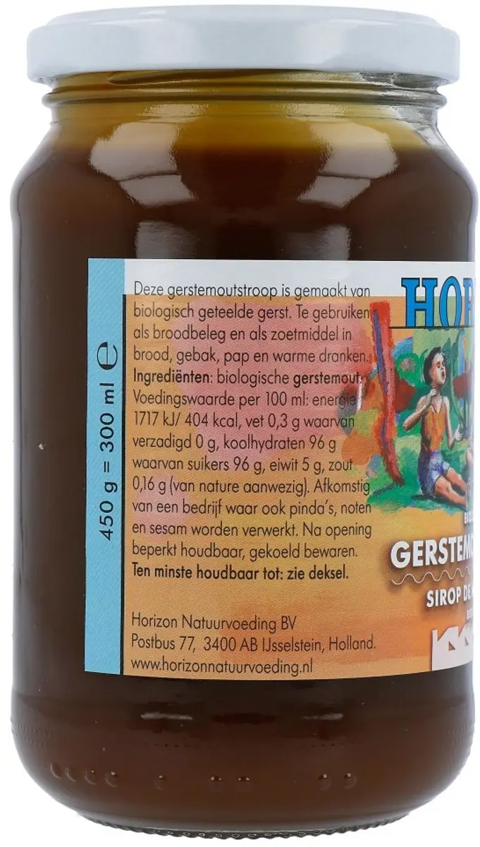 Horizon Gerstemoutstroop 2,7kg (6x450g) - Rood